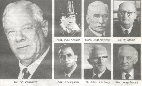 Afrikaner leiers
