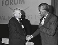 De Klerk en Mandela