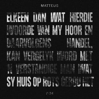 Steenhuis jy moet liewer op die rots bou