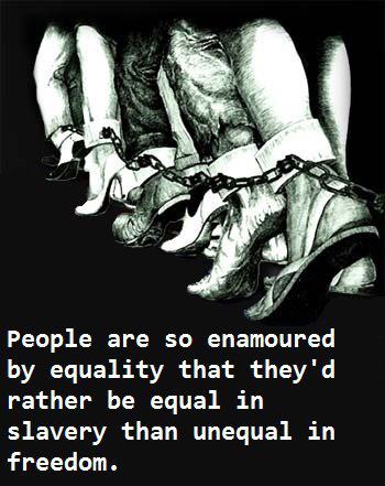 equality in slavery