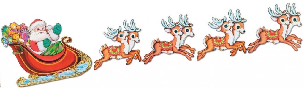 Santa Claus Sleigh 1024x296