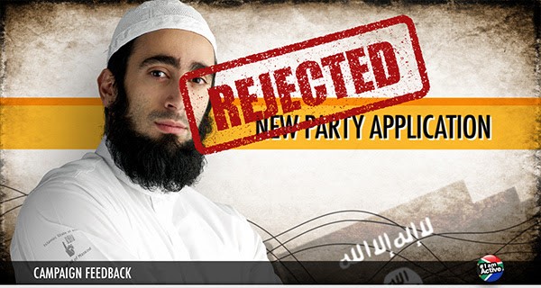 Islam party aansoek