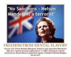Margaret Thatcher oor Mandela