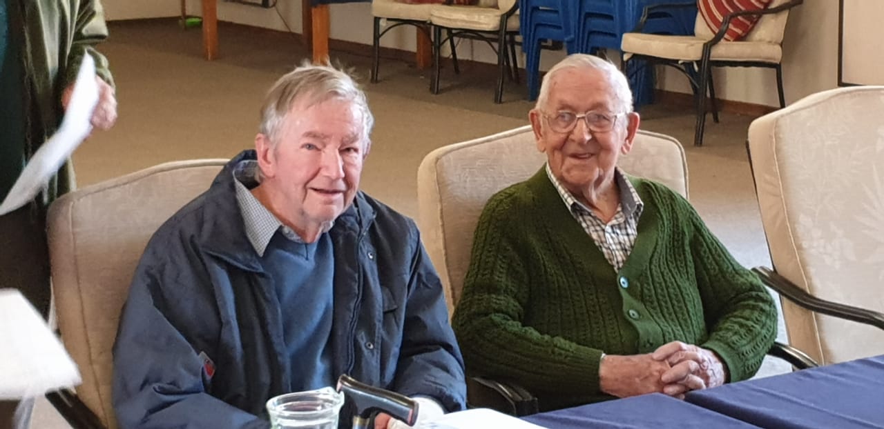 Links Theo van Wyk en Marten du Preez Antartika klub Marten du Preez
