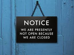 Not open
