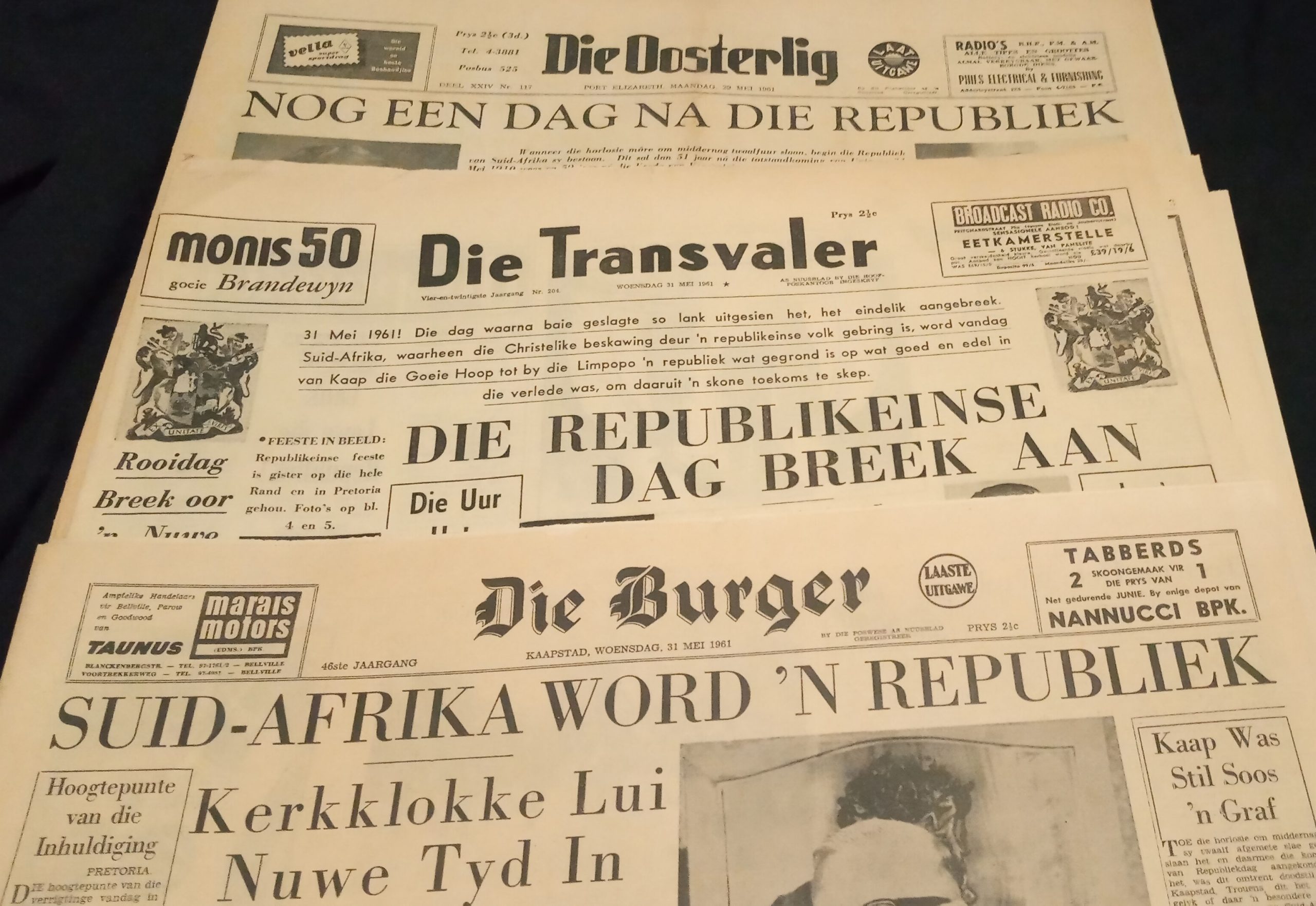 Republiekwording Mei 1961