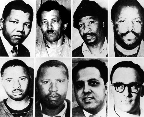 Rivonia trial Beskuldigdes
