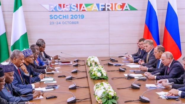 Russiese uitbreiding in Afrika
