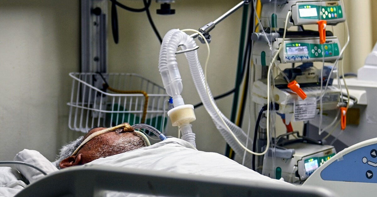 Ventilators dood Covid pasiente