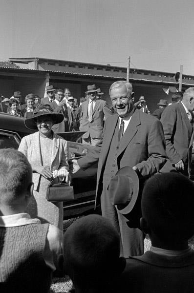 Verwoerd back from Commonwealth