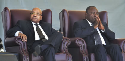 Zuma en Cyril