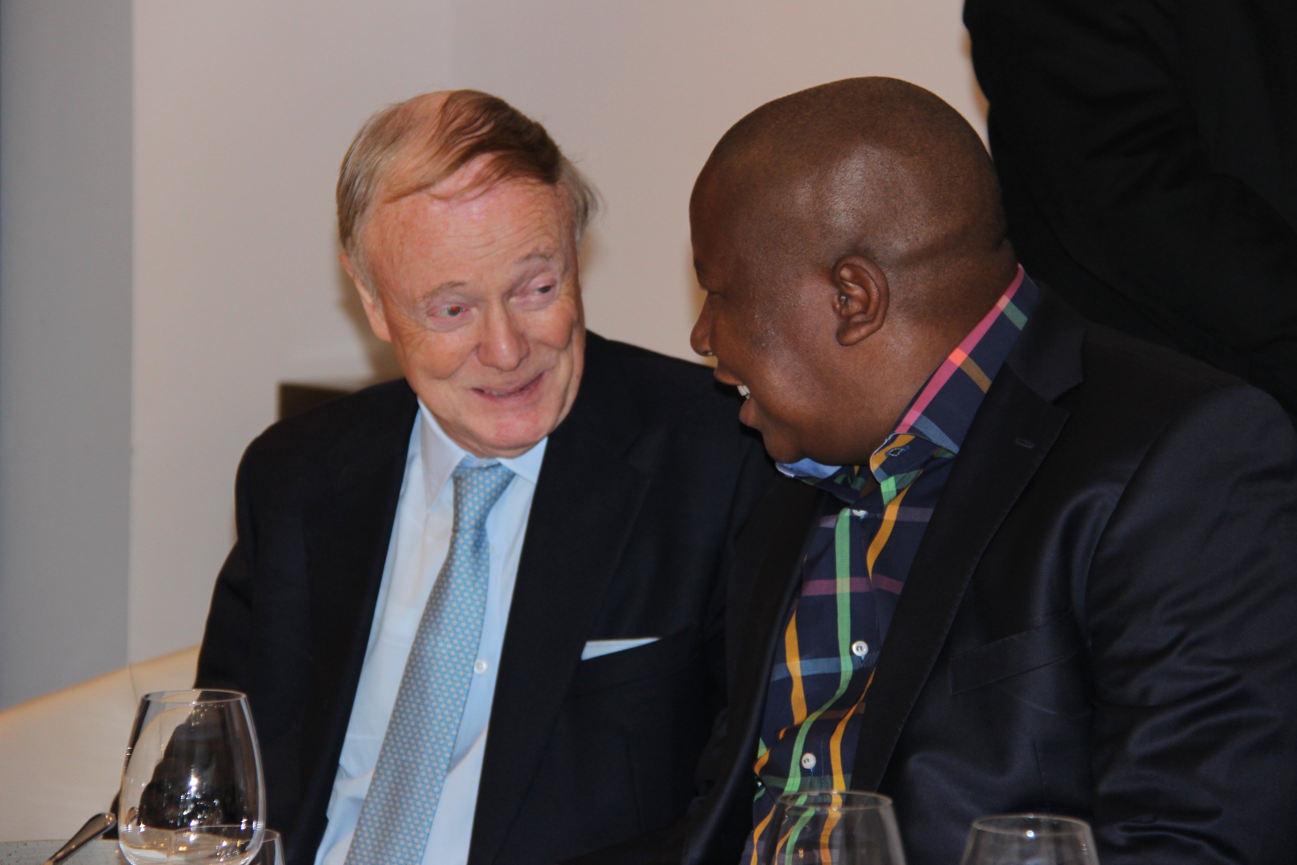 Lord Renwick: a ‘great operator’ Credit: Andrew Crowley Lord Renwick and malema
