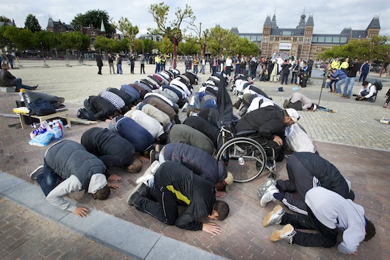 moslem aanbidders