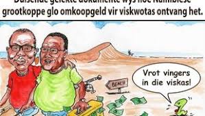 vrot vingers in die viskas